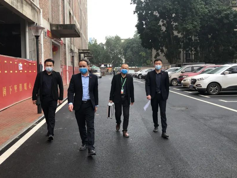 南鷹苑工地巡檢，打好復(fù)工第一戰(zhàn)